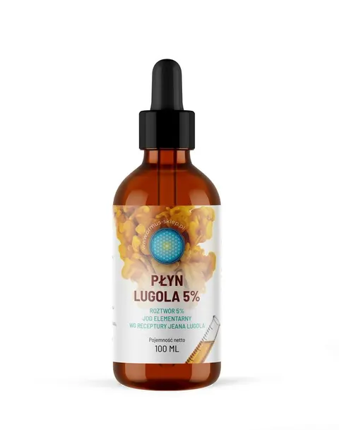 ORMUS Płyn Lugola 5% Czysty Jod Elementarny (100 ml)