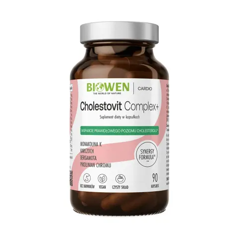 Choleterol Cholestovit Complex+ Biowen 90 kapsułek