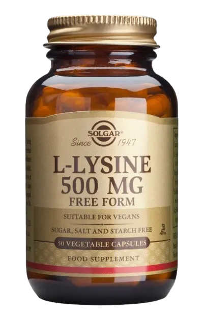 SOLGAR L-Lysine HCL 500 mg (50 kaps.)