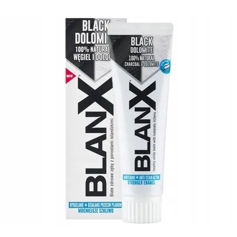 Coswell S.p.A. - Black Dolomite wybielająca pasta do zębów z aktywnym węglem 75ml