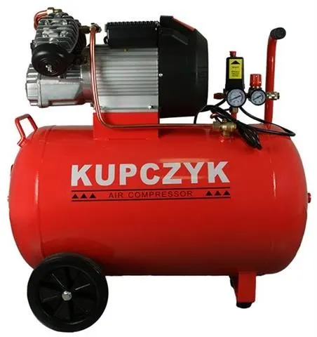 Kompresor 2-tłokowy 100l 370l/min KUPCZYK