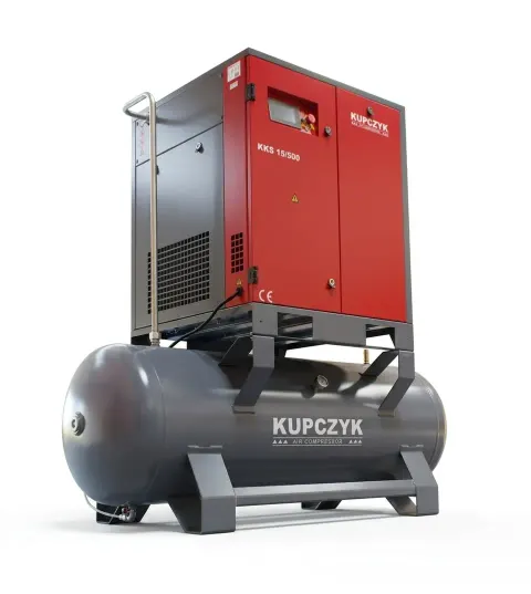 Kompresor śrubowy Kupczyk KKS15/500 1500l/min