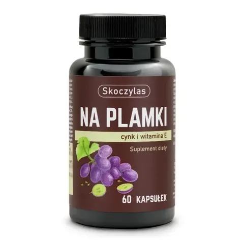 PURELAB Marek Skoczylas - Na Plamki cynk i witamina E suplement diety 60 kapsułek