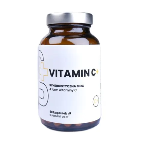 UP Health Pharma UP Vitamin C+ 90 kapsułek – Odporność Skóra Naczynia Krwionośne