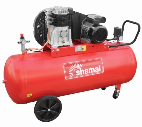 Sprężarka tłokowa kompresor SHAMAL CM 390/200 SB38C 2.2kW 230V 10 bar