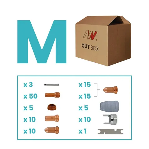 CUT BOX pasujący do uchwytu SP100 / PT100 (średni) [dysza 30-70A] SPARTUS SPBOX3-SP100HM-070-M