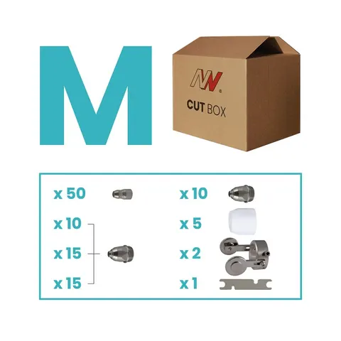 CUT BOX pasujący do uchwytu P80 / PANASONIC® P80 (średni) NOV-WELD NWBOX3-P80HM-M