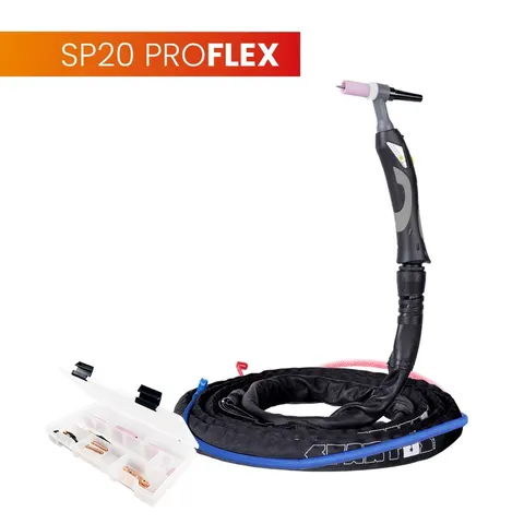 Uchwyt TIG 20, 4m, seria ProFLEX, mini 1B, pakiet U, przyłącze pasujące do FRONIUS® SPARTUS SPP20-4-mSRP1B-U-2FRO