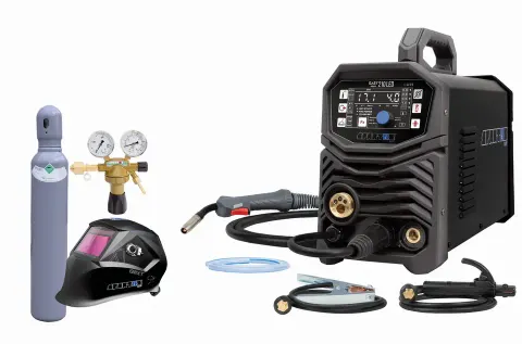 Spawarka MIG Migomat SPARTUS EasyMIG 210LED Zestaw 1
