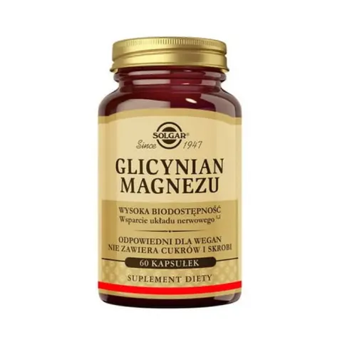 Solgar Glicynian magnezu (60kaps)