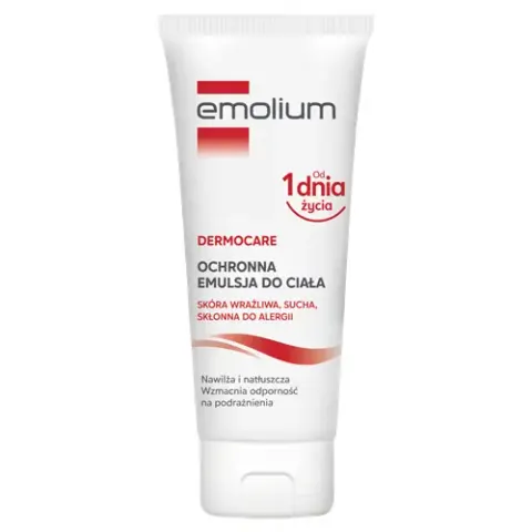 EMOLIUM DERMOCARE Ochronna Emulsja Do Ciała - skóra wrażliwa - 200ml