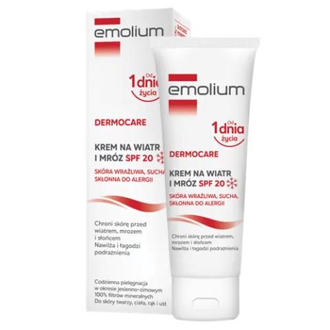 EMOLIUM DERMOCARE Krem na wiatr i mróz SPF20 75 ml