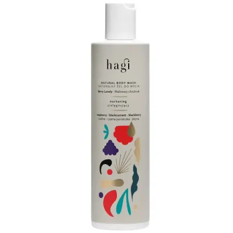 Naturalny żel do mycia - Malinowy chruśniak, 300 ml / Hagi Cosmetics