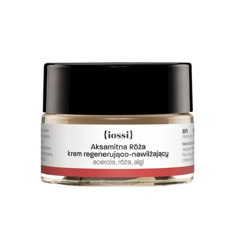 Iossi Aksamitna Róża krem regenerująco-nawilżający acerola & róża & algi 15ml
