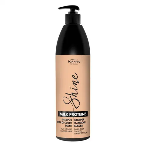 JOANNA PROFESSIONAL Szampon do włosów PROTEINY MLECZNE, 1 l