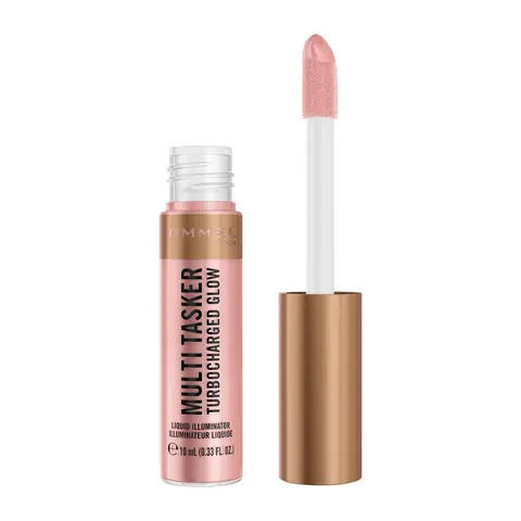 Rimmel Multi Tasker Turbocharged Glow rozświetlacz płynie 005 Iconic as Usual 10ml
