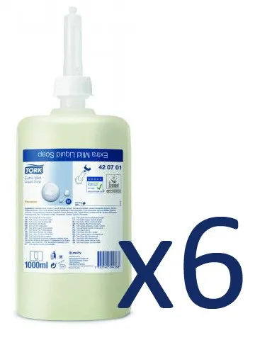 Mydło w płynie Tork 420701 ekstra delikatne