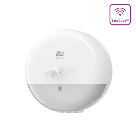 Dozownik do papieru toaletowego Tork SmartOne 681000 mini biały