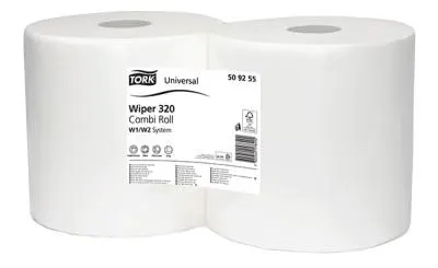 Czyściwo celulozowe Tork 509255, 2- warstwowe, cena za 2 rolki