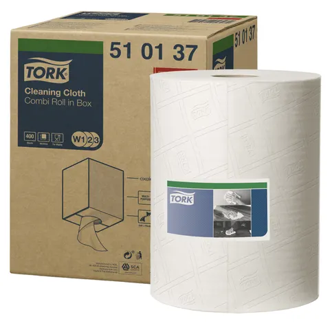 Czyściwo włókninowe TORK 510137 wielozadaniowe W1/W2/W3