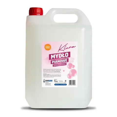 Mydło dolewane w pianie KLARA 5L