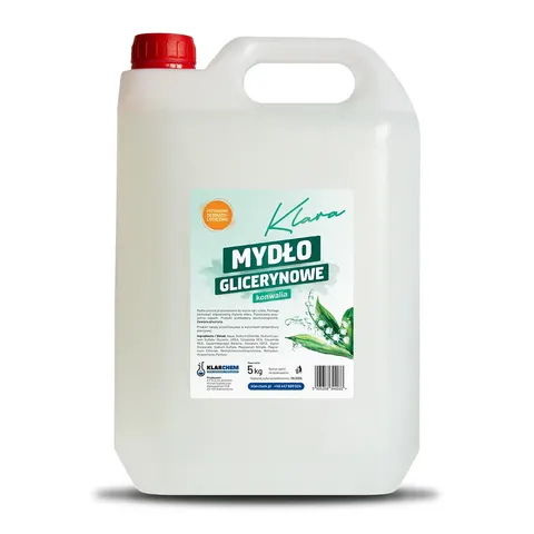 Mydło dolewane w żelu konwalia KLARA 5L