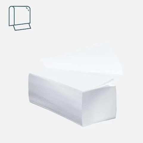 LUNA 22516 Ręcznik papierowy typu V FOLD 4000 szt.