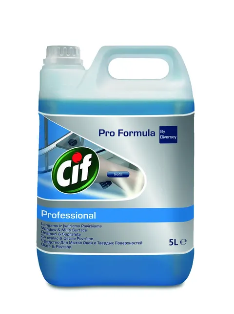 Płyn do szyb i luster Cif Professional 5 L Diversey 7518654