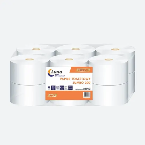 LUNA 23012 Papier toaletowy Jumbo - cena za 12 rolek