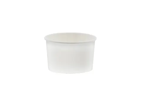 Miska papierowa biała powlekana 245 ml - 25 szt