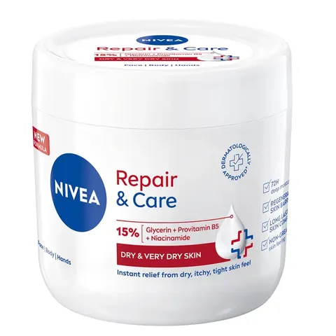 Nivea Repair & Care krem nawilżająco-regenerujący 400 ml