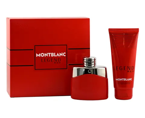 MONT BLANC SET (Legend RED SET + Shower GEL ) woda perfumowana spray 50 ml