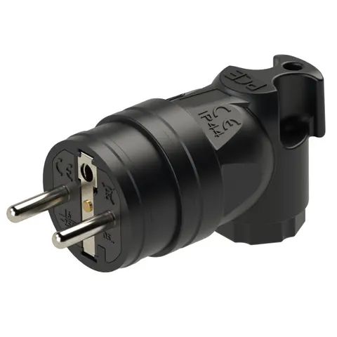 05832-S Wtyczka kątowa z bolcem IP44 16A 3P 230V