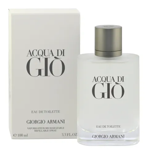 ARMANI Acqua DI GIO Refillable woda toaletowa spray męskie 100 ml