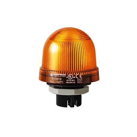Werma ; 816.310.55 Lampa żółta światło migające 24VAC/DC