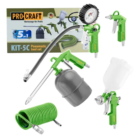 Zestaw akcesoriów do kompresora Procraft KIT-5C