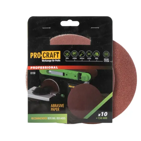 Papier ścierny 10 szt. Procraft K150.120