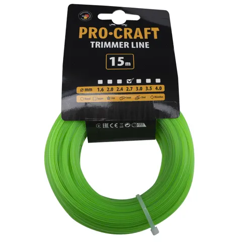 Żyłka tnąca (2.7mm 15m) gwiazda Procraft ZI-2.7/15