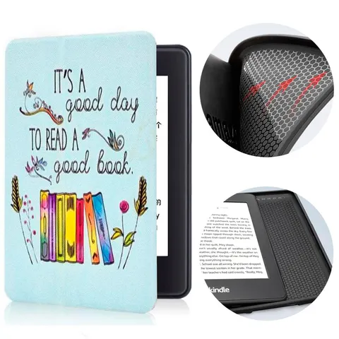 Etui Kindle 11 Touch silikonowy tył wzory Kolor: 27. it's a good day