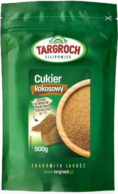Cukier kokosowy 500g Targroch