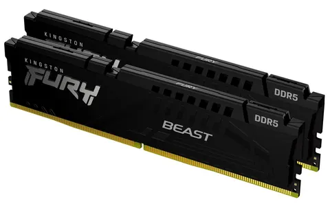 Pamięć RAM Kingston FURY Beast DDR5 32GB (2 x 16GB) 6000 CL36 Czarny
