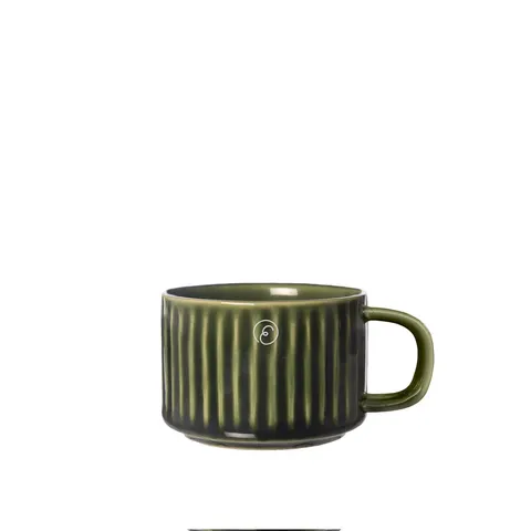 Kubek Cup d7,5 h5 cm rifled Ernst green