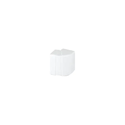 Regulowany kąt zewnętrzny Cabloplus 130x55mm; czysta biel, CONNECT