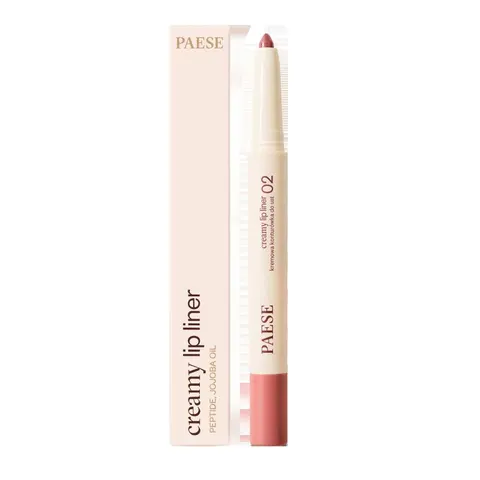 PAESE TASTY LIPS kremowa konturówka do ust 02 BLUSH CRUSH 0,6g