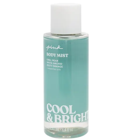 VICTORIA~S SECRET COOL & BRIGHT PINK (W) BODY MIST 250ML