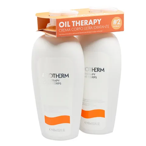 Biotherm Zestaw do pielęgnacji ciała - Oil Therapy Balsam do ciała - 2 x 400 ml