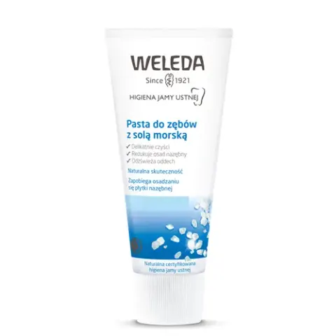 Pasta do Zębów z Solą Morską, bez Fluoru ECO, Weleda, 75ml