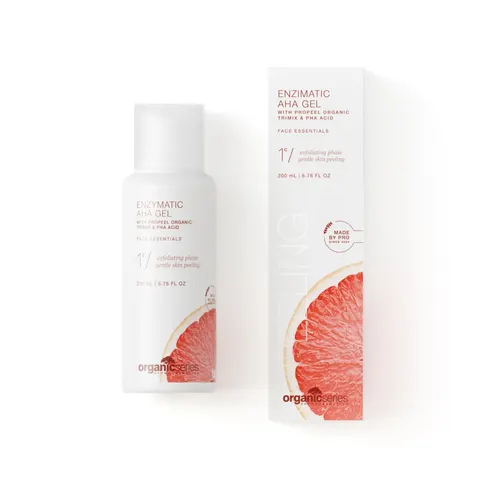 ORGANIC SERIES Enzymatyczny żel z kwasami AHA - 200ml