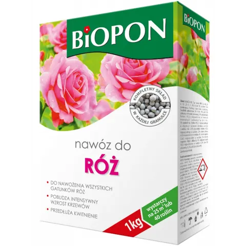 BIOPON Nawóz do róż granulat,1 kg