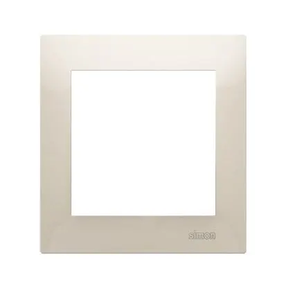 SIMON54 Ramka 1-krotna uniwersalna PREMIUM IP20 / IP44; krem